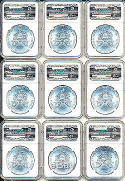 2013-W American Silver Eagle Burnished NGC MS70 First Releases Star Label
