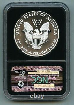 2013 W American Silver Eagle Dollar NGC SP (MS) 70 Enhanced Finish