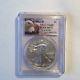 2013 W Burnished American Silver Eagle. PCGS MS 70. First strike Coin