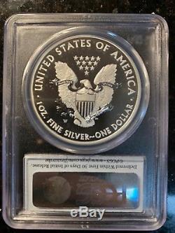 2013-W PCGS MS 70 Enhanced Mint State American Silver Eagle Dollar Coin