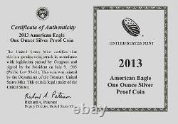 2013-W Proof & 2017 (W) American Silver Eagle PCGS MS 70 First Strike + Bonus