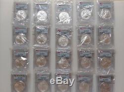 2014 American Silver Eagle, Lot of 20 PCGS MS70 Perfect Coins Rare Hard to Find