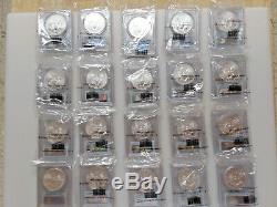 2014 American Silver Eagle, Lot of 20 PCGS MS70 Perfect Coins Rare Hard to Find