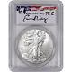 2015 American Silver Eagle PCGS MS70 First Strike Moy Signed
