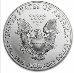 2015 Ms Silver American Eagle Roll 20 Coins 1 Oz Each Bullion. 999 Gift Idea
