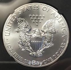 2015 (P) $1 American Silver Eagle NGC MS69 1 of 79,640 Struck