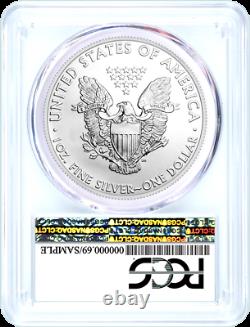 2015 (P) $1 Silver Eagle Struck at Philadelphia PCGS MS69 Philadelphia Label