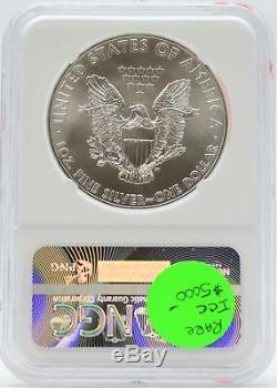 2015 (P) American Silver Eagle 1 oz Silver NGC MS70 Mercanti Signed Coin JD433
