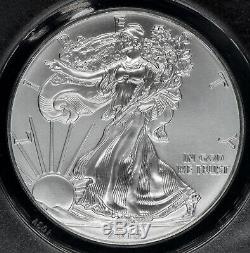 2015 (P) American Silver Eagle ANACS MS-70 STRUCK AT THE PHILADELPHIA MINT
