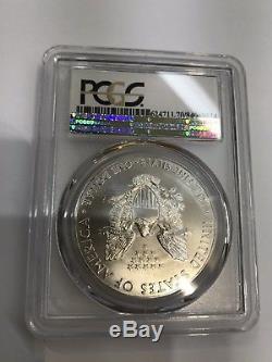 2015 (P) American Silver Eagle PCGS MS-70 Mintage Of 79,640