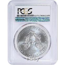 2015 P American silver Eagle PCGS MS70 Mintage Of Only 79,640
