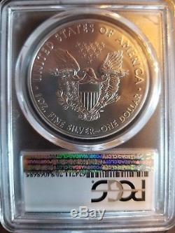 2015 P American silver Eagle PCGS MS70 Mintage Of Only 79,640 Rarest Eagle