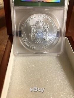 2015-(P) Silver American Eagle ANACS MS69 Only 79,640 coins minted Philadelphia