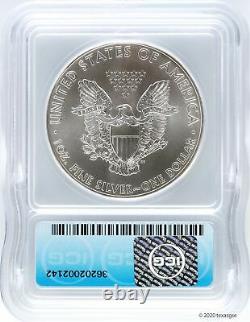 2015-P Silver American Eagle ICG MS69 (Struck at Philadelphia) Blue Label