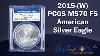 2015 W Pcgs Ms70 American Silver Eagle At Art And Coin Tv