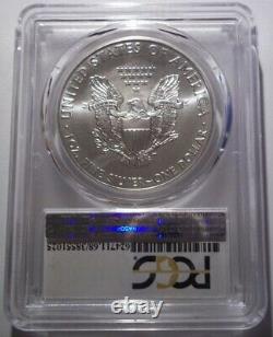 2015-p American Silver Eagle Dollar Pcgs Ms68 Struck At Philadelphia Only 79,640