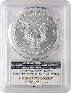2016 $1 American Silver Eagle PCGS MS70 FS 30th Ann. Eagle Label Lot of 10