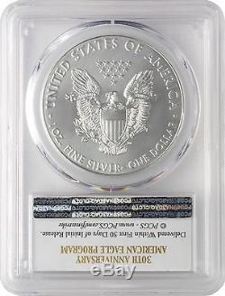 2016 $1 American Silver Eagle PCGS MS70 FS 30th Anniversary Label Box of 20