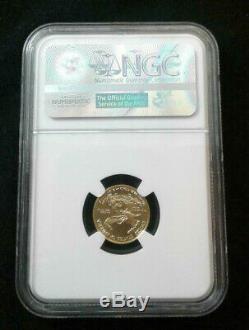 2016 American Eagle 1/10 oz. 999 Fine Gold $5 NGC MS70