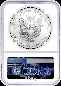 2016 (S) $1 Silver Eagle Struck at San Francisco NGC MS70 Mercanti Mint Engraver