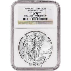 2016-W American Silver Eagle Burnished NGC MS70