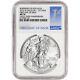2016-W American Silver Eagle Burnished NGC MS70 First Day Issue 1st Label