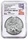 2016-W Burnished American Silver Eagle NGC MS70 Mercanti Signed Label SKU48134