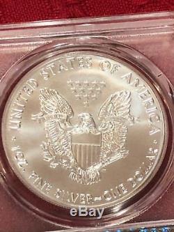 2017-(P) Philadelphia Silver American Eagle MS70 PCGS Green Label