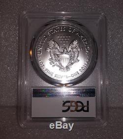 2017 (P) Silver American Eagle PCGS MS 70 Philadelphia Mint