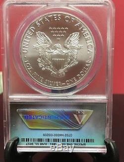 2017 P-s-w American Silver Eagle 3 Coin Set Anacs Ms 70 Bin Free Shipping