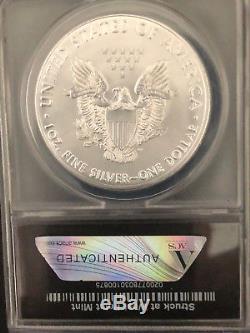2017 PSW American Silver Eagle MS70 Presidential Seal ANACS Certified 3 coin set