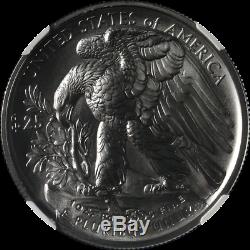 2017 Palladium American Eagle 1 Ounce High Relief $25 NGC MS70 First Day Issue