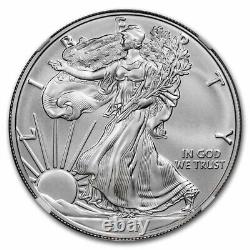 2017-W Burnished American Silver Eagle MS-70 NGC