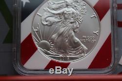 2018 1 0Z SILVER AMERICAN LIBERTY EAGLE COIN EARLY RELEASE MS 70 NEW WithCASES