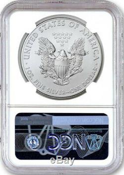 2020 (P) $1 American Silver Eagle NGC MS70 Emergency Production 1st Day Issue
