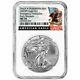2020 (P) $1 American Silver Eagle NGC MS70 Emergency Production Black ER Label
