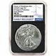 2020 (P) $1 American Silver Eagle NGC MS70 Emergency Production Blue ER Label Re