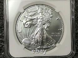 2020 (P) $1 American Silver Eagle NGC MS70 Emergency Production ER Blue Label