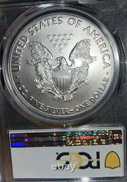 2020 (P) $1 American Silver Eagle PCGS MS70 Emergency Production Philadelphia FS