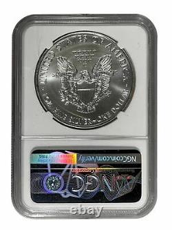 2020 (P) NGC MS70 Emergency Production First Day of Issue American Silver Eagle