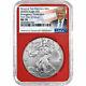 2020 (S) $1 American Silver Eagle NGC MS70 Emergency Production Trump FDI Label