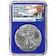 2020 (S) $1 American Silver Eagle NGC MS70 Emergency Production Trump FDI Label