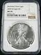 2020 W Burnished American Silver Eagle Ngc Ms 70