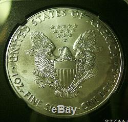 2020(p) American Silver Eagle Mint Error $1 Philadelphia Emergency Ngc Ms69 Fdi