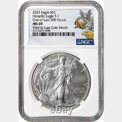 2021 American 1 Oz Silver Eagle at Dusk to Dawn 35th Anniv Two-Coin Set