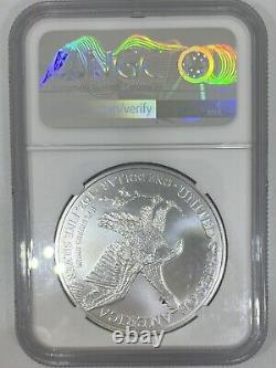 2021 American Silver Eagle First Day of Production NGC-Certified MS70