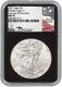 2021 American Silver Eagle Type 1 NGC MS 70 Last Day Of Production Mercanti Sign
