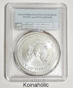 2021 American Silver Eagle Type 1 & Type 2 PCGS MS70, Brilliant UNCIRCULATED