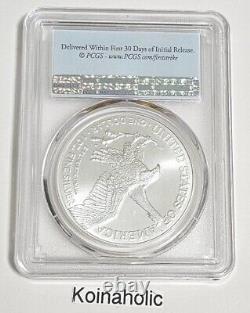 2021 American Silver Eagle Type 1 & Type 2 PCGS MS70, Brilliant UNCIRCULATED