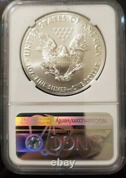 2021 HERALDIC SILVER EAGLE 35th ANNIV NGC MS70 EARLY RELEASES TYPE 1 MERCANTI JM